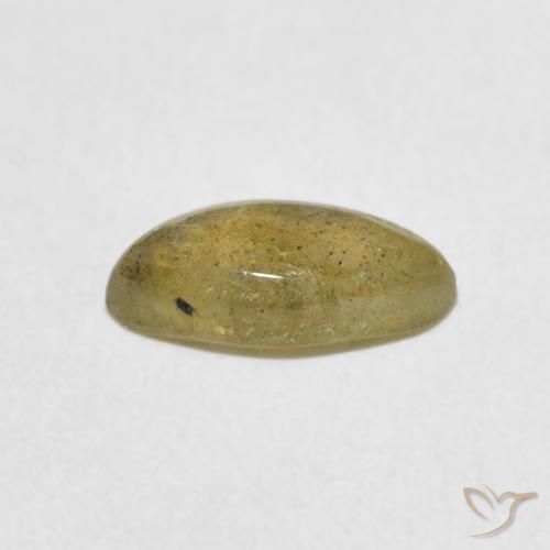 1.20克拉天然拉长石，榄尖形，半透明