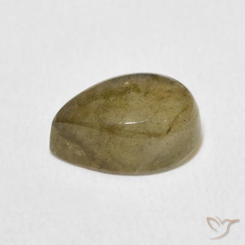 2.39克拉天然拉长石，梨形，半透明