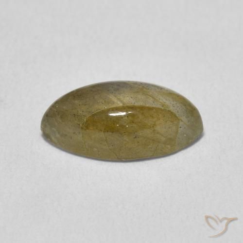 2.32克拉天然拉长石，榄尖形，半透明
