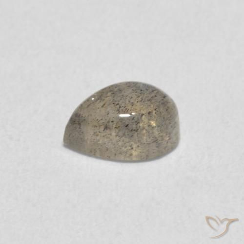 0.62克拉天然拉长石，梨形，半透明