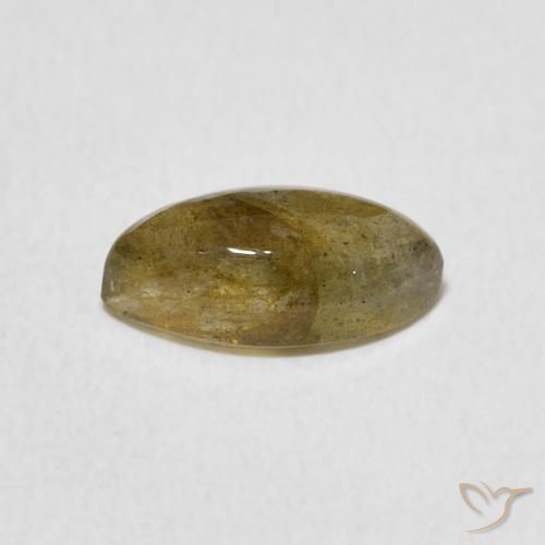 1.45克拉天然拉长石，榄尖形，半透明