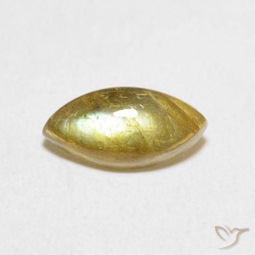 1.91ct 天然 彩色 拉长石, 榄尖形, 半透明