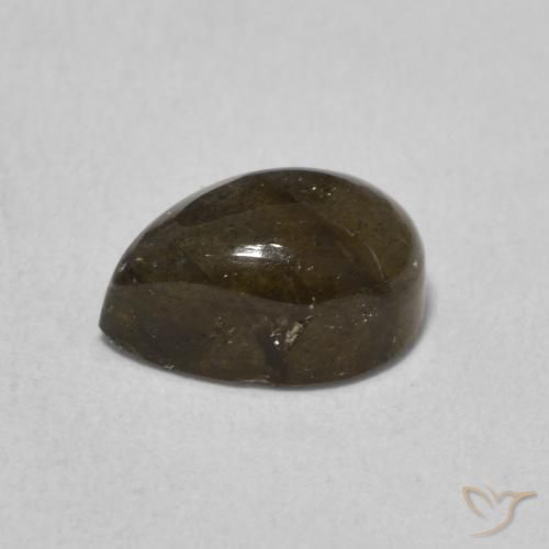1.93克拉天然拉长石，梨形，半透明