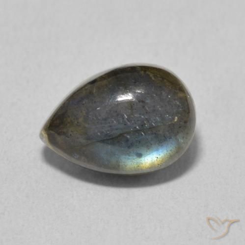2.68克拉天然拉长石，梨形，半透明