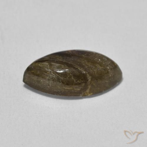 3.25克拉天然拉长石，榄尖形，半透明