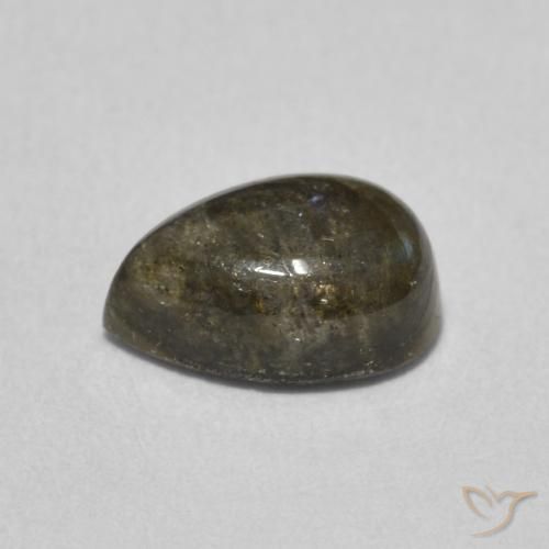 1.68克拉天然拉长石，梨形，半透明