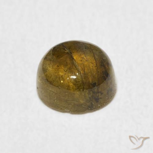 1.10克拉天然拉长石，圆形的，半透明