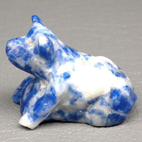68.22克拉天然青金石，异形，30.3×22.7毫米，不透明