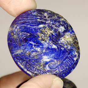 48.98克拉天然青金石，异形，37.2×28.1毫米，不透明