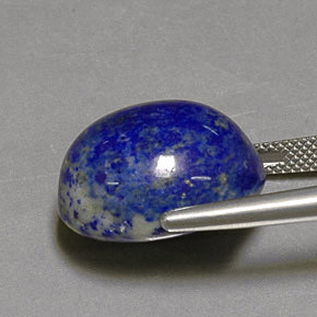25.84克拉天然青金石，椭圆形切割，18.8×14.9毫米，不透明