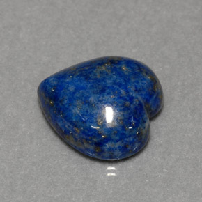 6.02克拉天然青金石，心形，12.7×12.3毫米，不透明