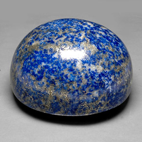 1052.65克拉天然青金石，椭圆形切割，59.7×53.8毫米，不透明