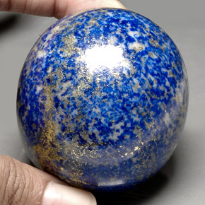 1052.65克拉天然青金石，椭圆形切割，59.7×53.8毫米，不透明