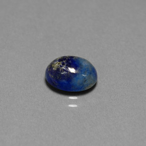 2.16克拉天然青金石，椭圆形切割，9.2×7.6毫米，不透明