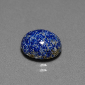 4.06克拉天然青金石，椭圆形切割，11.2×9.6毫米，不透明