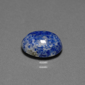 4.59克拉天然青金石，椭圆形切割，12.2×9.5毫米，不透明