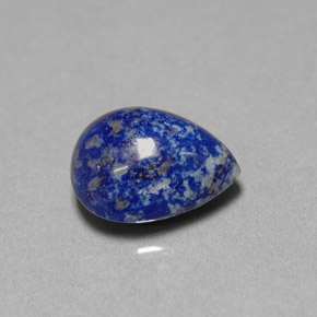 4.62克拉天然青金石，梨形，11.9×9.9毫米，不透明