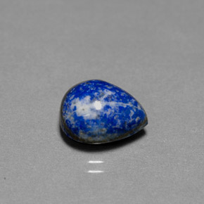 5.40克拉天然青金石，梨形，12.2×9.9毫米，不透明