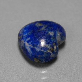 4.07克拉天然青金石，心形，10.7×9.9毫米，不透明