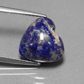 4.82克拉天然青金石，心形，10.5×10.1毫米，不透明