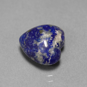 4.82克拉天然青金石，心形，10.5×10.1毫米，不透明