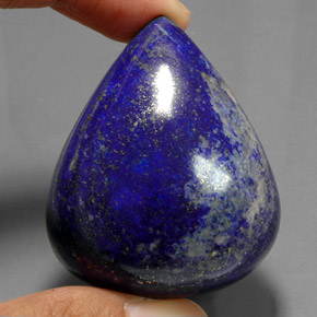 266.50克拉天然青金石，梨形，46.5×37.8毫米，不透明