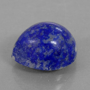 3.51克拉天然青金石，梨形，10×8.2毫米，不透明