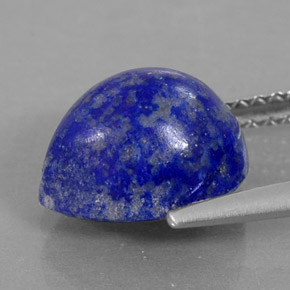 3.51克拉天然青金石，梨形，10×8.2毫米，不透明