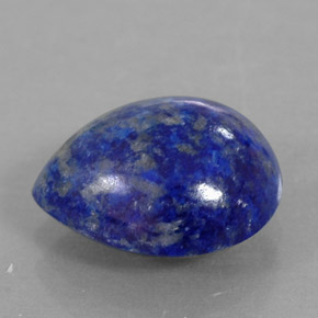 3.68克拉天然青金石，梨形，11.4×9.2毫米，不透明