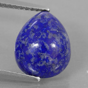 4.49克拉天然青金石，梨形，11.2×9.1毫米，不透明