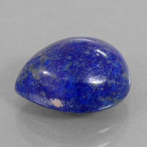 3.95克拉天然青金石，梨形，11.3×9毫米，不透明
