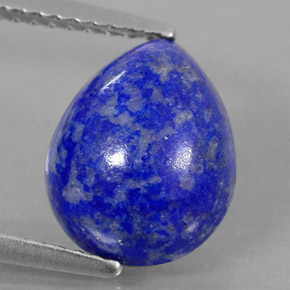 3.51克拉天然青金石，梨形，10.9×8.9毫米，不透明