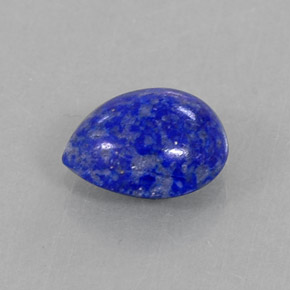 1.70克拉天然青金石，梨形，8.9×7.1毫米，不透明