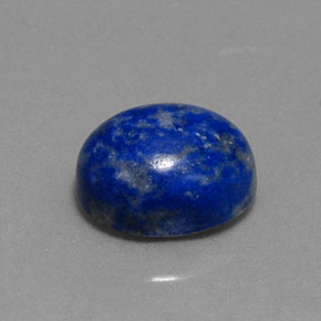 3.70克拉天然青金石，椭圆形切割，10×8.2毫米，不透明