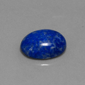 2.15克拉天然青金石，椭圆形切割，9.8×7.7毫米，不透明