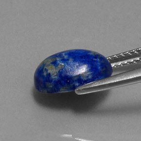 2.92克拉天然青金石，椭圆形切割，10×8.1毫米，不透明