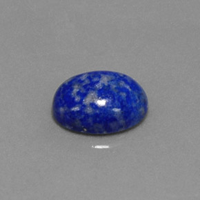 1.67克拉天然青金石，椭圆形切割，8.8×7毫米，不透明