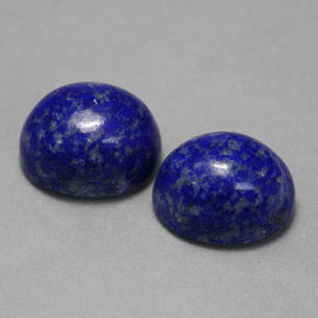 天然青金石，椭圆形切割，10×8.1毫米，不透明