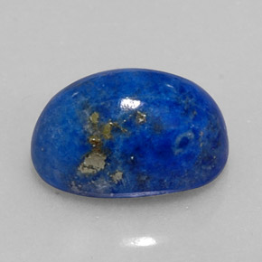 5.85克拉天然青金石，椭圆形切割，12.5×8.1毫米，不透明