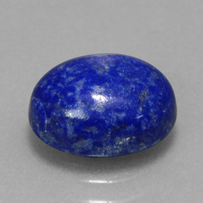 3.13克拉天然青金石，椭圆形切割，10.2×8.2毫米，不透明