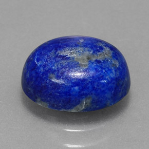 3.07克拉天然青金石，椭圆形切割，10.2×8.3毫米，不透明