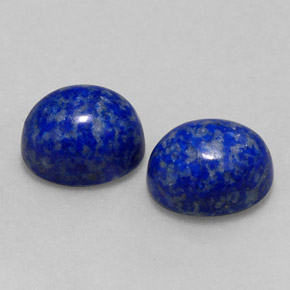 天然青金石，椭圆形切割，10×8.1毫米，不透明