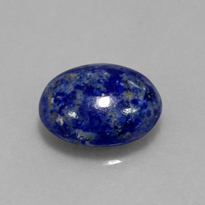 3.49克拉天然青金石，椭圆形切割，11.2×9毫米，不透明