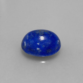 3.50克拉天然青金石，椭圆形切割，10.4×8.5毫米，不透明