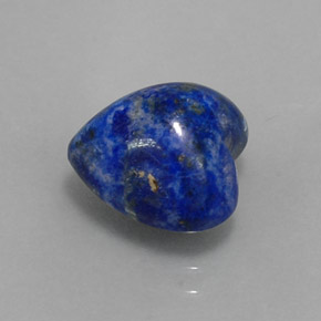 4.63克拉天然青金石，心形，10.8×10.5毫米，不透明
