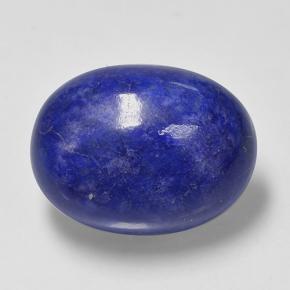 9.84克拉天然青金石，椭圆形切割，15.6×11.7毫米，不透明