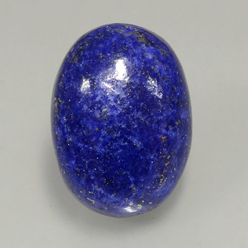11.90克拉天然青金石，椭圆形切割，16.8×12.2毫米，不透明