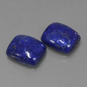 8.25天然青金石，垫形剪裁，11.1×9毫米，不透明