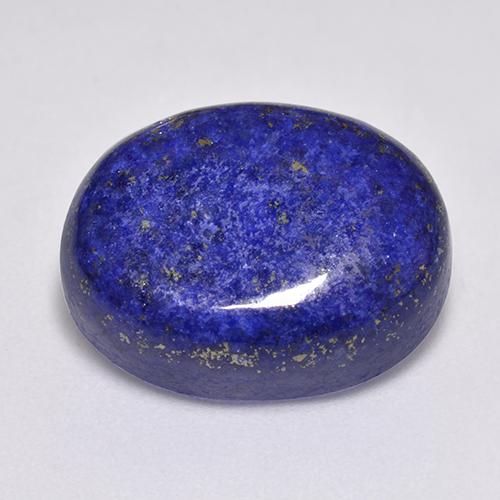 14.45克拉天然青金石，椭圆形切割，16.8×12.7毫米，不透明
