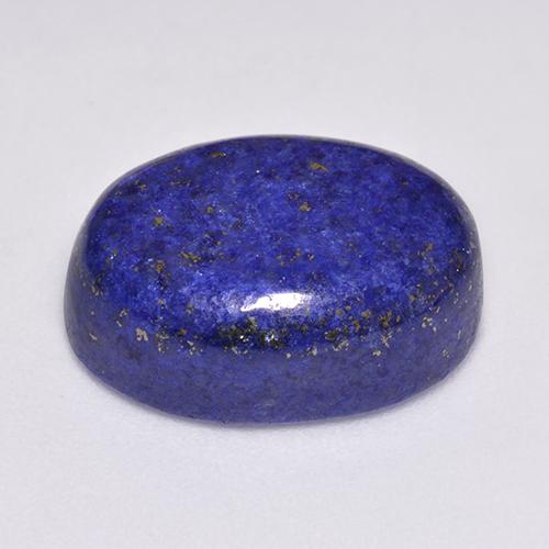 14.45克拉天然青金石，椭圆形切割，16.8×12.7毫米，不透明